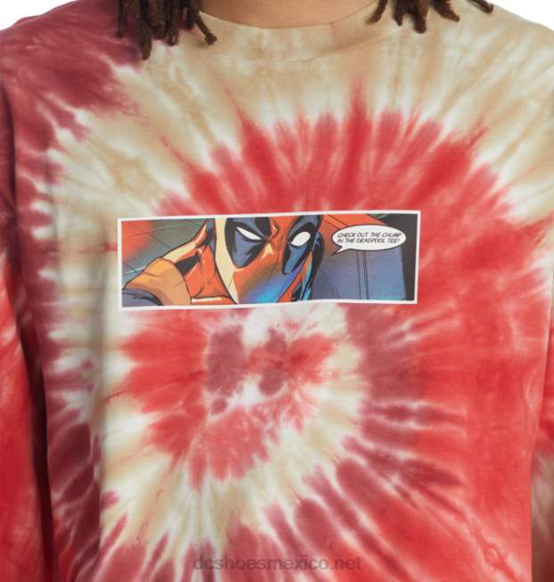 DC Shoes camiseta de manga larga de deadpool x dc street para hombre VGJFD4411 clasificado
