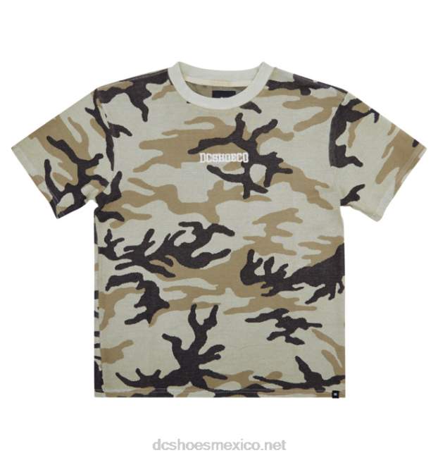 DC Shoes camiseta oculta hombre VGJFD4139 camuflaje nublado