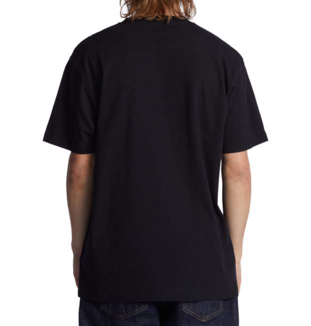 DC Shoes playera con relleno de estrellas cuadradas dc para hombre VGJFD4124 camuflaje negro/fuego