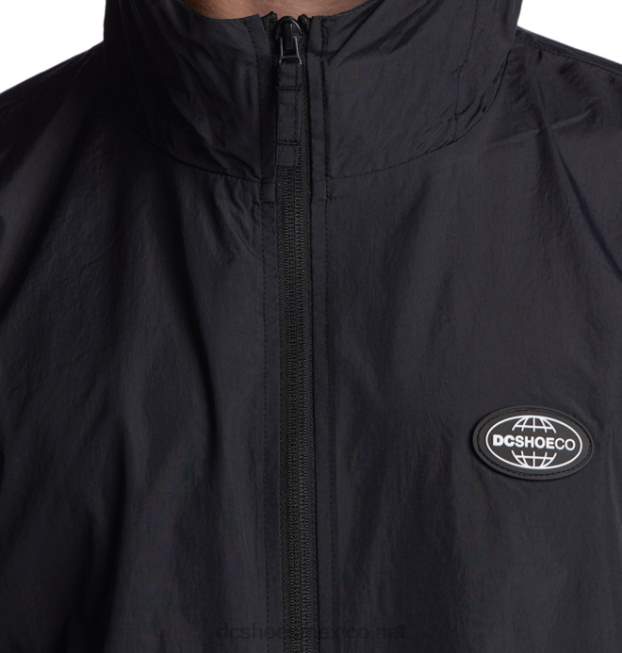 DC Shoes rompevientos resistente al agua define para hombre VGJFD419 negro
