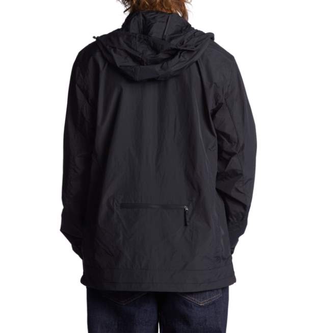 DC Shoes rompevientos resistente al agua define para hombre VGJFD419 negro