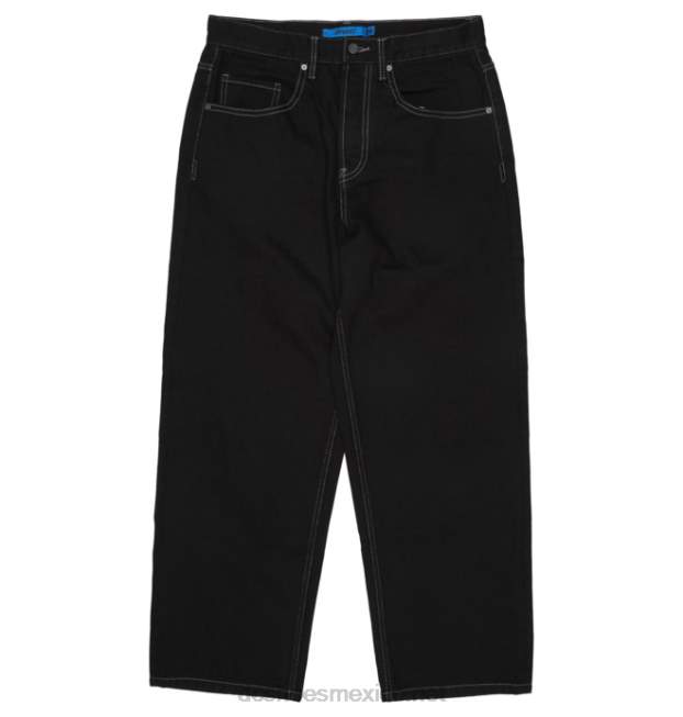 DC Shoes jeans baggy para hombre VGJFD454 negro crudo