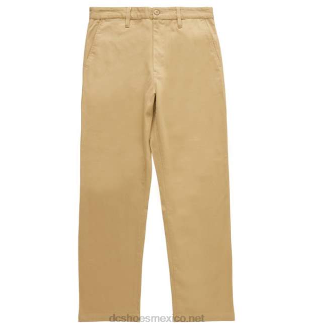 DC Shoes pantalones chinos de corte holgado para hombre VGJFD497 incienso