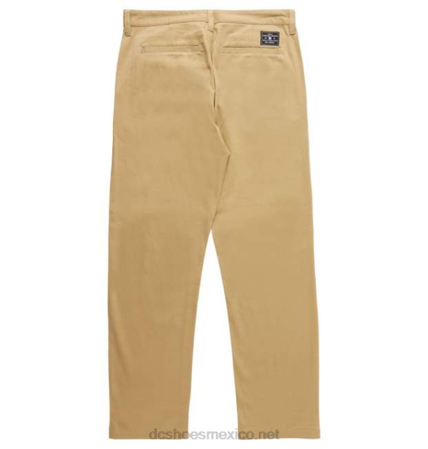 DC Shoes pantalones chinos de corte holgado para hombre VGJFD497 incienso