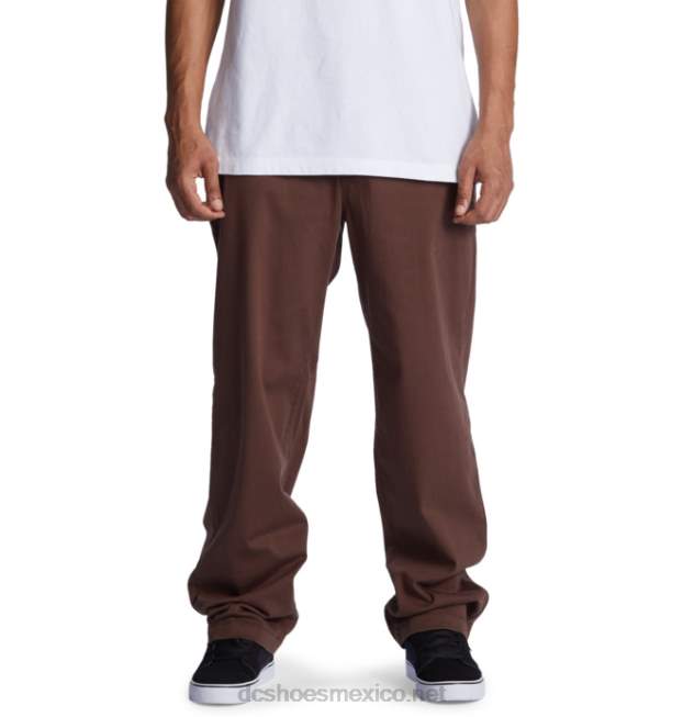 DC Shoes pantalones chinos de corte holgado para hombre VGJFD498 helecho