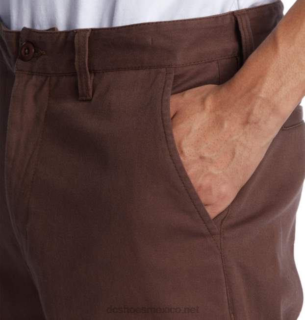 DC Shoes pantalones chinos de corte holgado para hombre VGJFD498 helecho