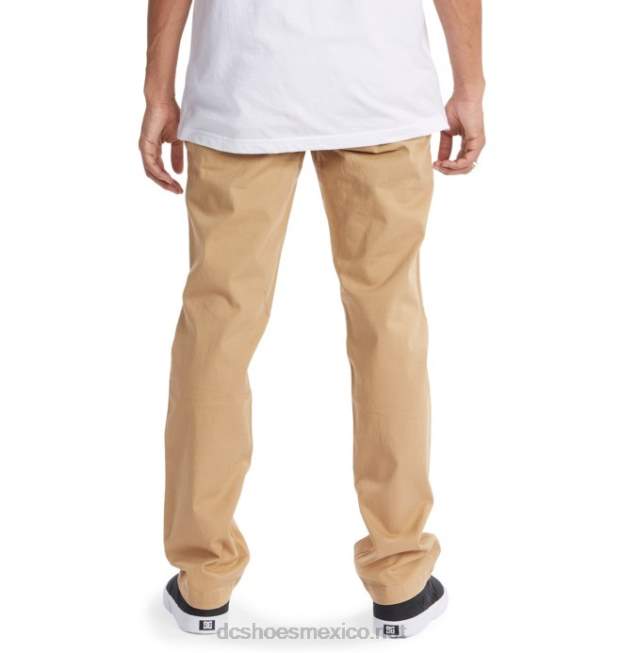 DC Shoes pantalones chinos de trabajo para hombres VGJFD4128 incienso
