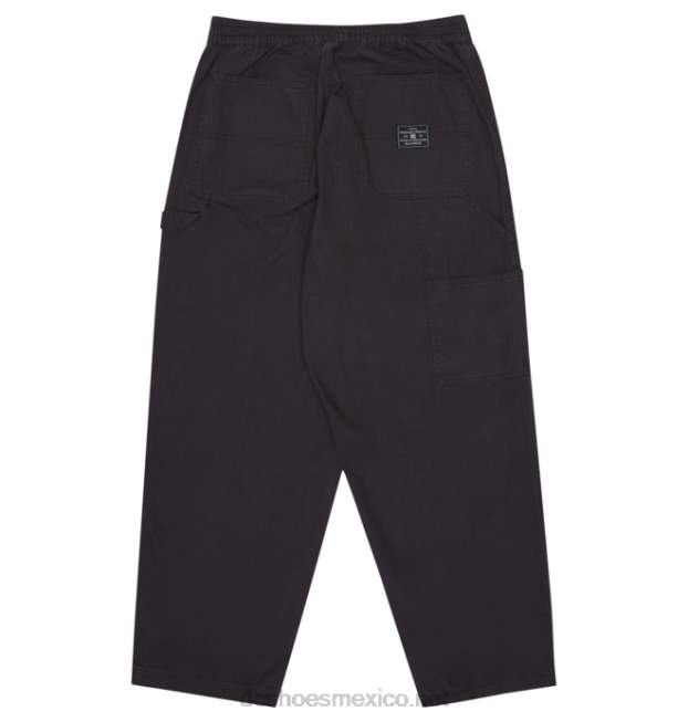 DC Shoes pantalones de carpintero mecánico 3 para hombre VGJFD491 pirata negro