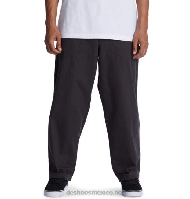 DC Shoes pantalones de carpintero mecánico 3 para hombre VGJFD491 pirata negro