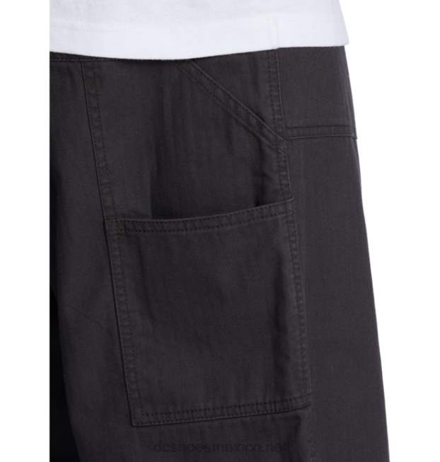 DC Shoes pantalones de carpintero mecánico 3 para hombre VGJFD491 pirata negro