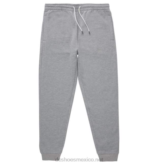 DC Shoes pantalones de chándal riot 2 para hombre VGJFD4407 brezo gris medio