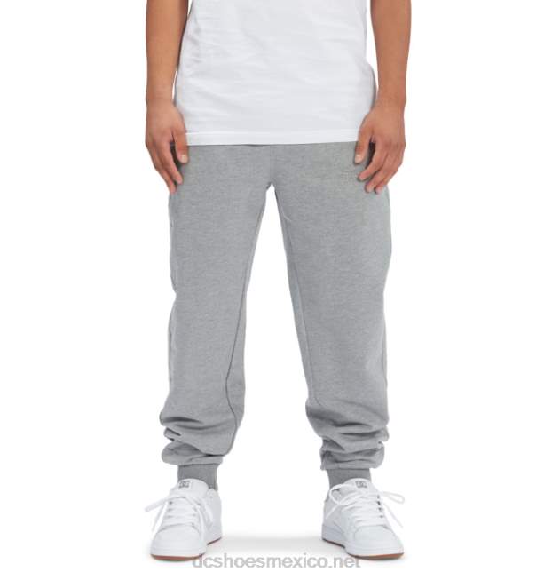 DC Shoes pantalones de chándal riot 2 para hombre VGJFD4407 brezo gris medio