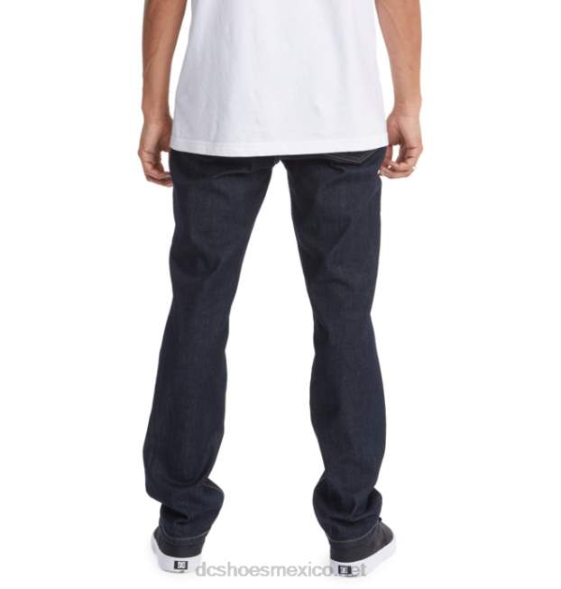 DC Shoes vaqueros de corte recto para hombre VGJFD4114 enjuague índigo