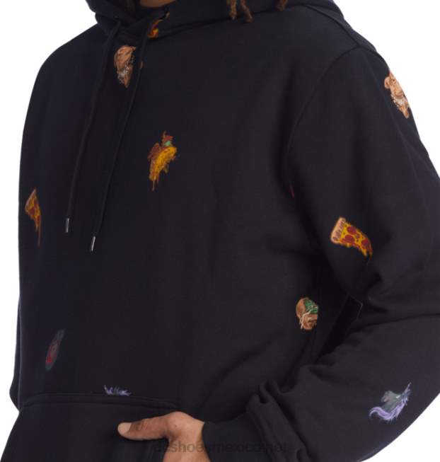 DC Shoes sudadera con capucha de marvel deadpool x dc para hombre VGJFD4410 negro