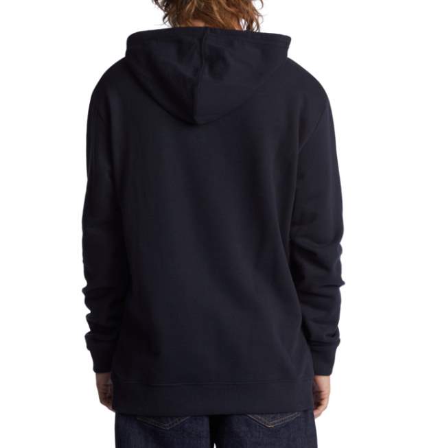 DC Shoes sudadera con capucha de pila alta para hombre VGJFD4132 negro