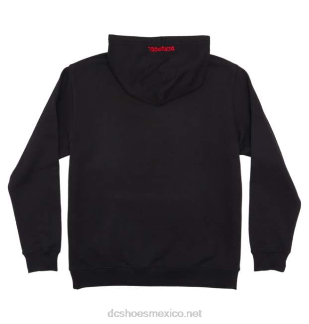 DC Shoes sudadera con capucha marvel deadpool x dc para hombre VGJFD4408 negro
