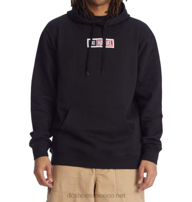 DC Shoes sudadera con capucha marvel deadpool x dc para hombre VGJFD4408 negro