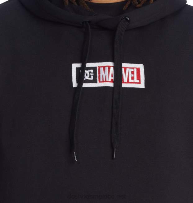 DC Shoes sudadera con capucha marvel deadpool x dc para hombre VGJFD4408 negro