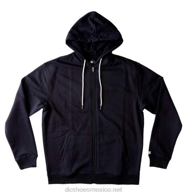 DC Shoes sudadera con capucha riot 2 para hombre VGJFD4395 negro