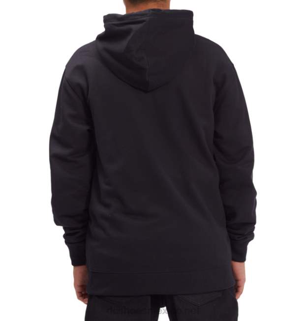 DC Shoes sudadera con capucha riot 2 para hombre VGJFD4395 negro