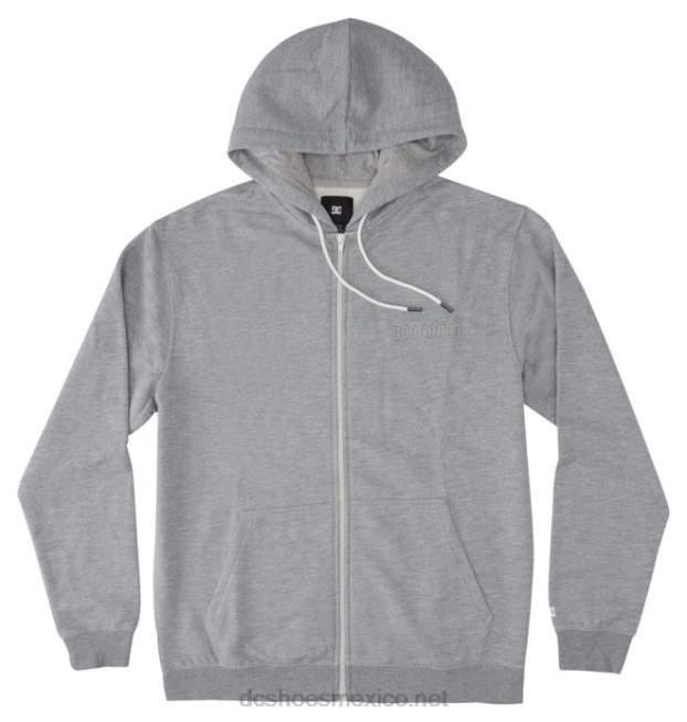 DC Shoes sudadera con capucha riot 2 para hombre VGJFD4396 brezo gris medio