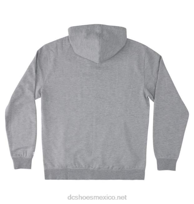 DC Shoes sudadera con capucha riot 2 para hombre VGJFD4396 brezo gris medio