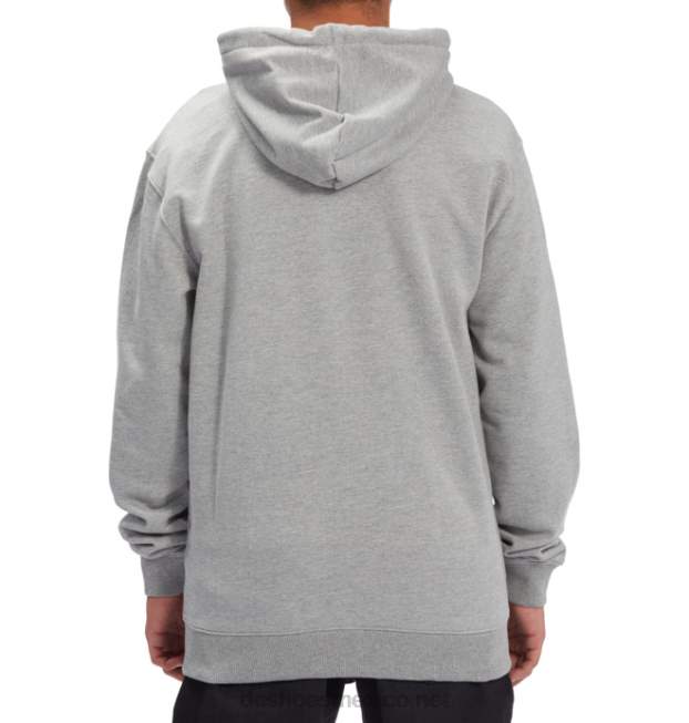 DC Shoes sudadera con capucha riot 2 para hombre VGJFD4396 brezo gris medio