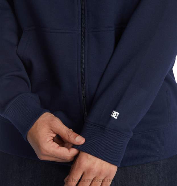 DC Shoes sudadera con capucha riot 2 para hombre VGJFD4397 chaqueta azul marino