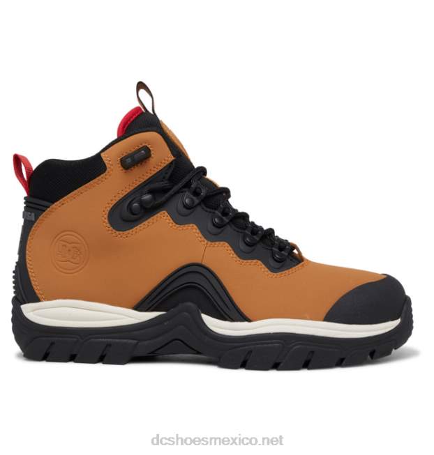 DC Shoes botas de invierno con cordones para hombre VGJFD4165 trigo/negro