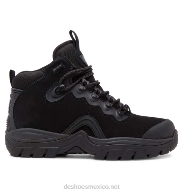 DC Shoes botas de invierno con cordones para hombre VGJFD4183 negro