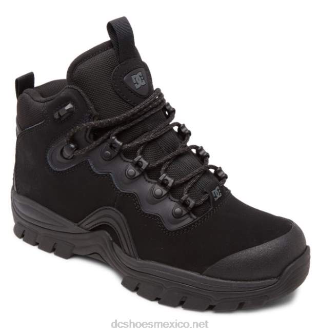 DC Shoes botas de invierno con cordones para hombre VGJFD4183 negro