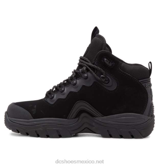 DC Shoes botas de invierno con cordones para hombre VGJFD4183 negro