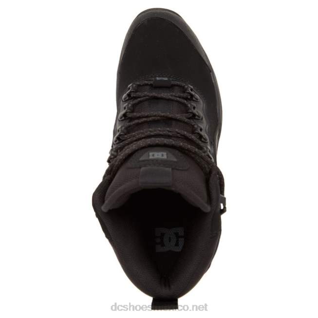 DC Shoes botas de invierno con cordones para hombre VGJFD4183 negro