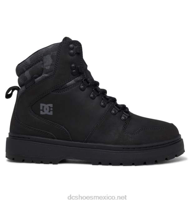 DC Shoes botas de invierno con encaje de pera para hombre VGJFD4229 negro/camuflaje