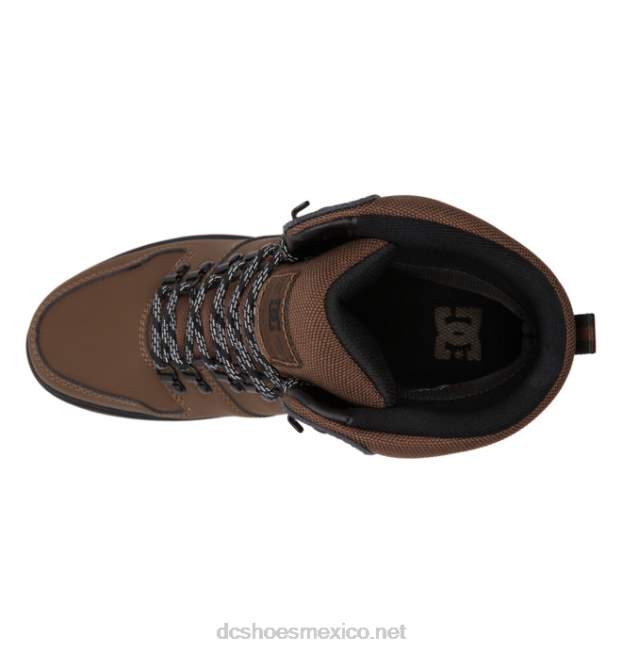 DC Shoes botas de invierno con encaje de pera para hombre VGJFD4230 chocolate negro