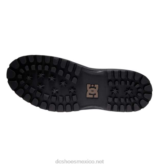 DC Shoes botas de invierno con encaje de pera para hombre VGJFD4230 chocolate negro