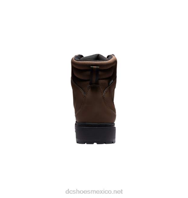 DC Shoes botas de invierno con encaje de pera para hombre VGJFD4230 chocolate negro
