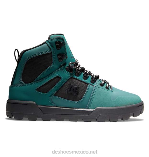 DC Shoes botas de invierno de caña alta pure resistentes al agua para hombre VGJFD4210 selva profunda