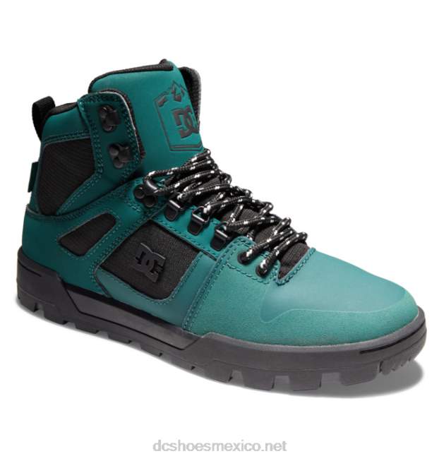 DC Shoes botas de invierno de caña alta pure resistentes al agua para hombre VGJFD4210 selva profunda