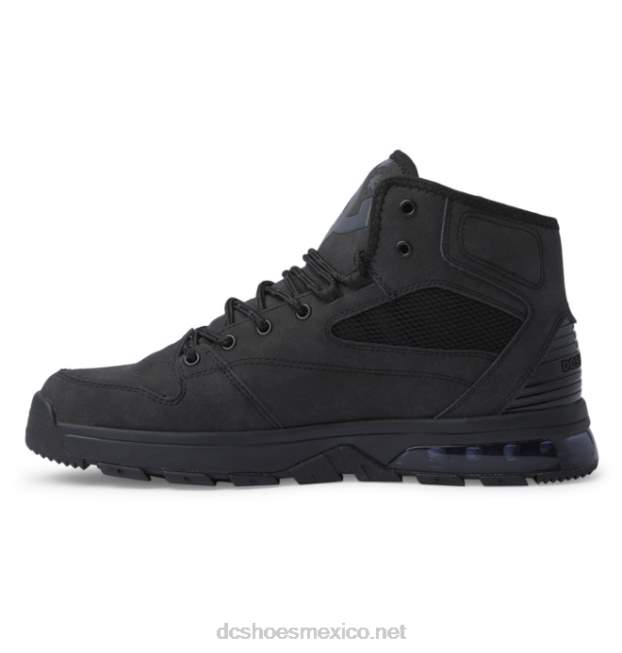 DC Shoes botas de invierno de caña alta versátiles para hombre resistentes al agua VGJFD4231 negro