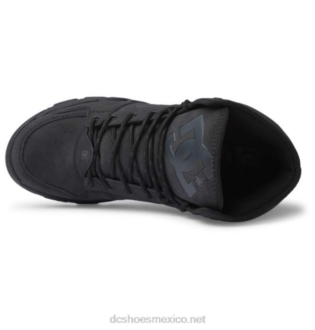 DC Shoes botas de invierno de caña alta versátiles para hombre resistentes al agua VGJFD4231 negro