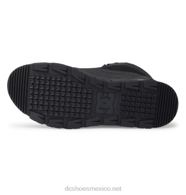 DC Shoes botas de invierno de caña alta versátiles para hombre resistentes al agua VGJFD4231 negro