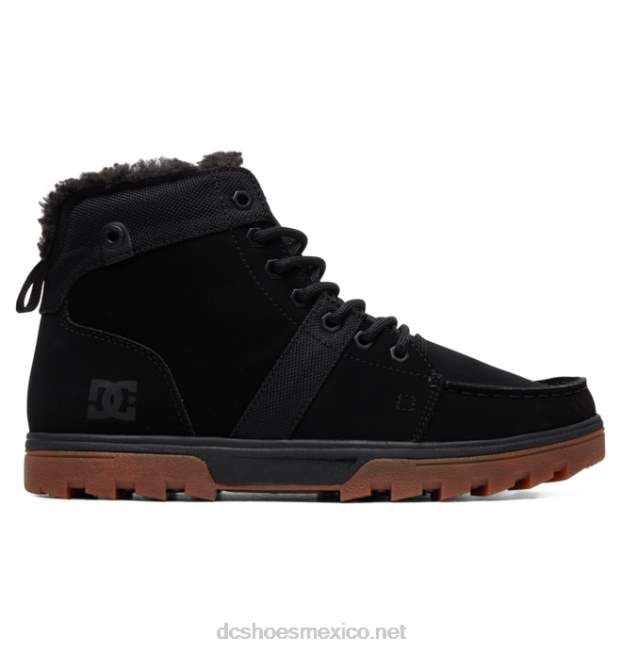 DC Shoes botas de invierno para hombre botas de bosque VGJFD4221 negro/goma