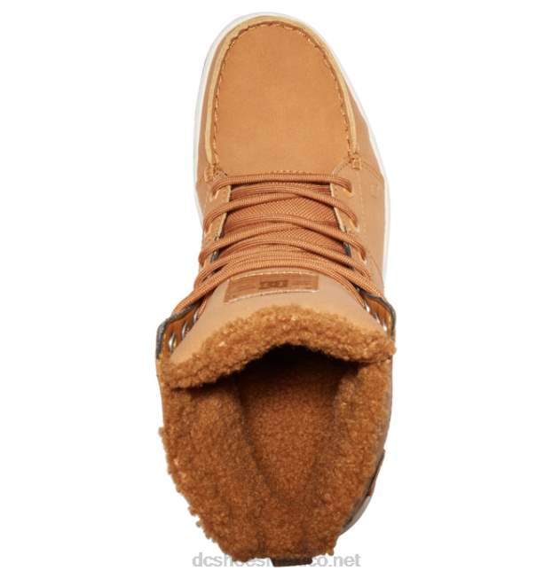 DC Shoes botas de invierno para hombre botas de bosque VGJFD4227 trigo/chocolate seco