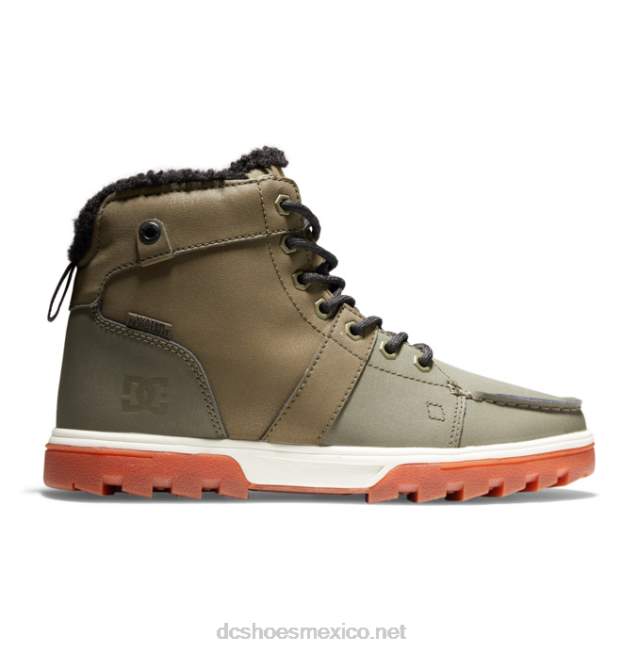DC Shoes botas de invierno para hombre botas de bosque VGJFD4238 aceituna clara/ostra