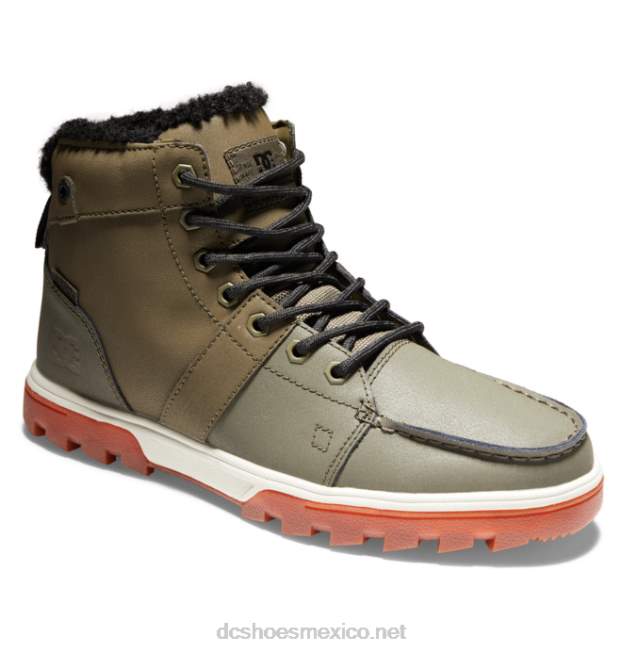 DC Shoes botas de invierno para hombre botas de bosque VGJFD4238 aceituna clara/ostra