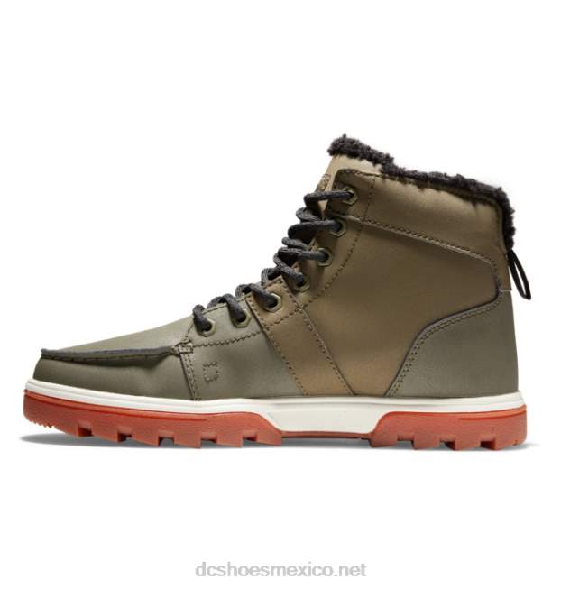 DC Shoes botas de invierno para hombre botas de bosque VGJFD4238 aceituna clara/ostra