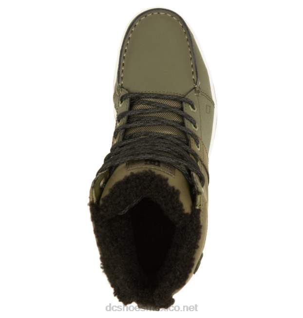 DC Shoes botas de invierno para hombre botas de bosque VGJFD4238 aceituna clara/ostra