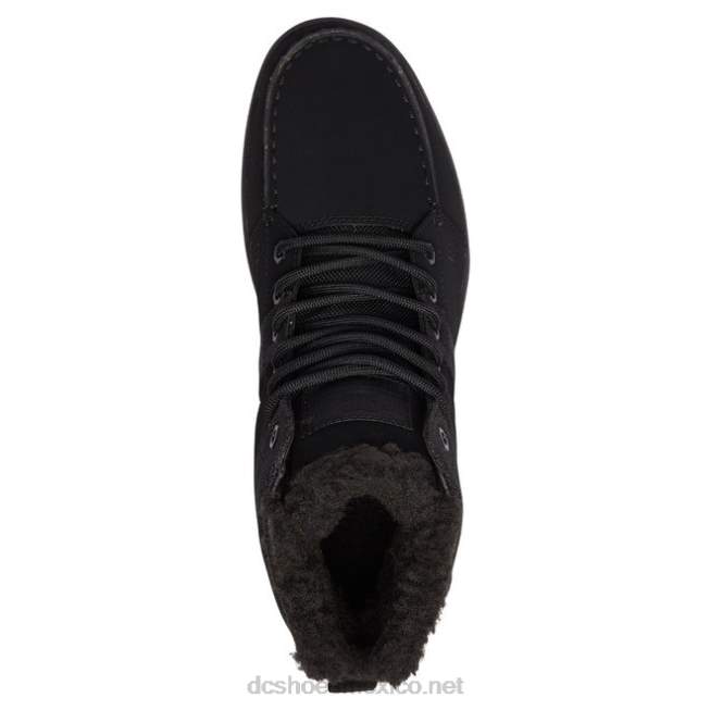 DC Shoes botas de invierno para hombre del bosque VGJFD4225 negro/goma