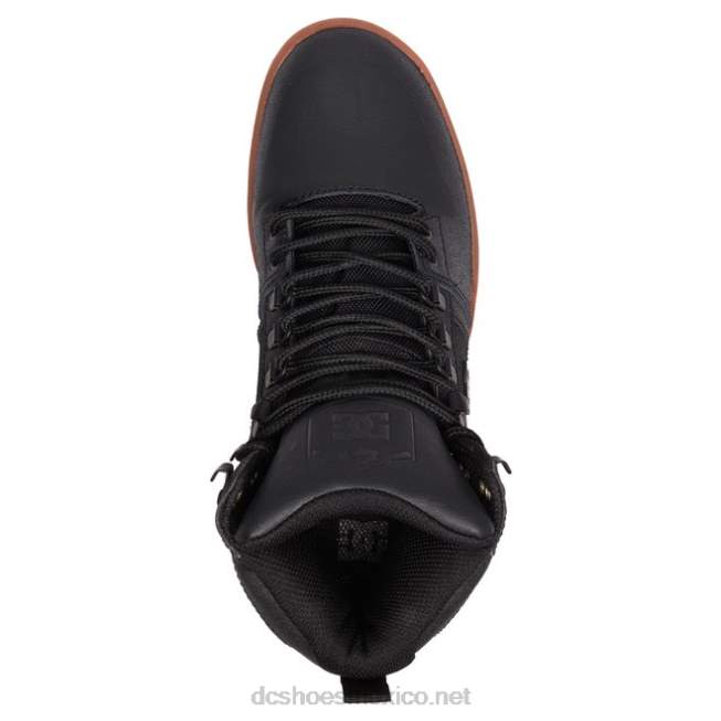 DC Shoes botas de invierno para hombre pure hi resistentes a la intemperie VGJFD4228 negro/goma